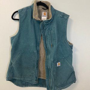Carhartt women's M sherpa lined sleeveless vest